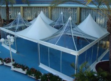 catálogo Alquiler carpas pagoda Top Tent