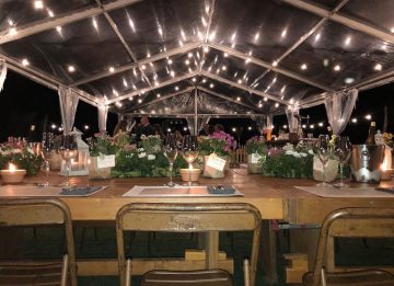carpa transparente boda Top tent