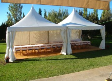 carpa pagoda alquiler top tent evento