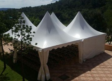 iluminación decorativa carpa pagoda top tent