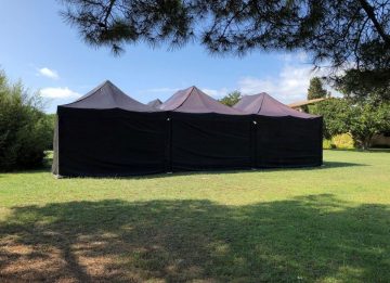 ventajas alquiler de carpas plegables Top Tent