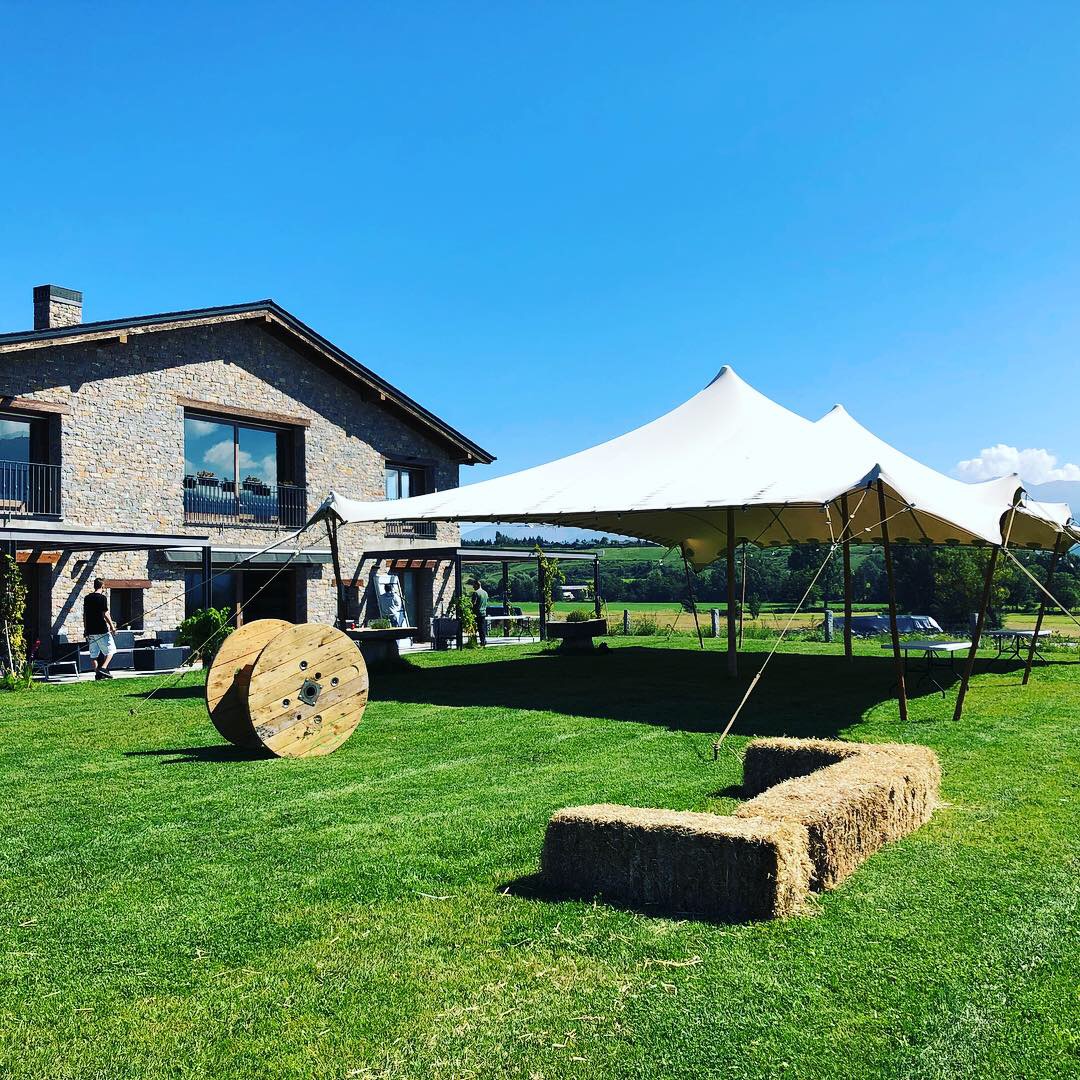servicio de alquiler carpas top tent