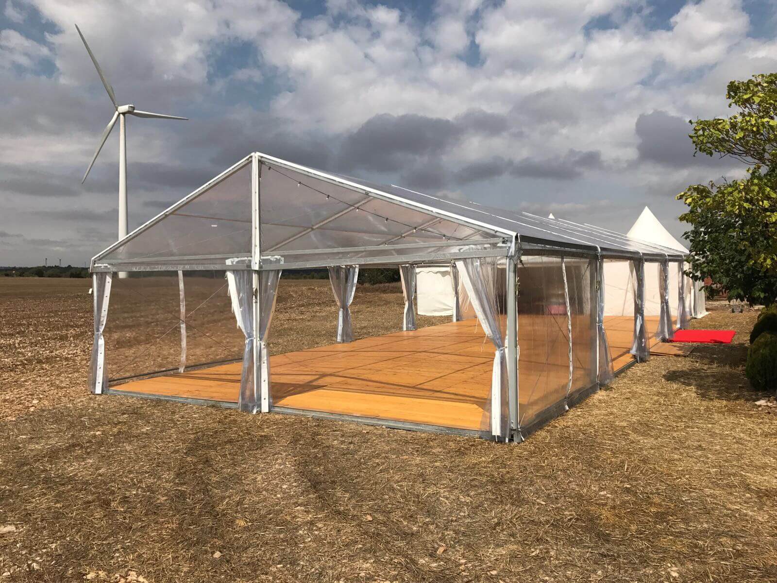 Carpas Pabellon Transparente alquiler